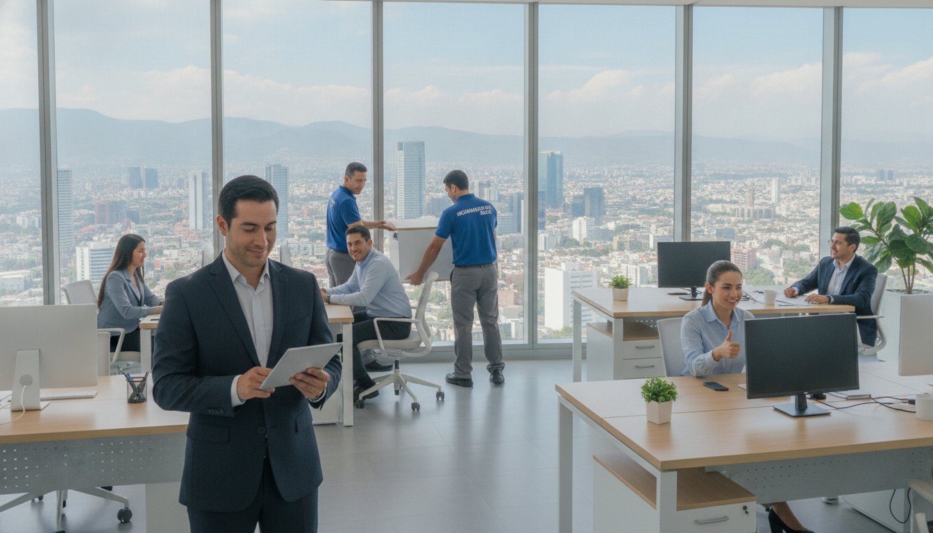 Mudanza de oficina sin estrés: Guía completa para una transición corporativa exitosa en 2026